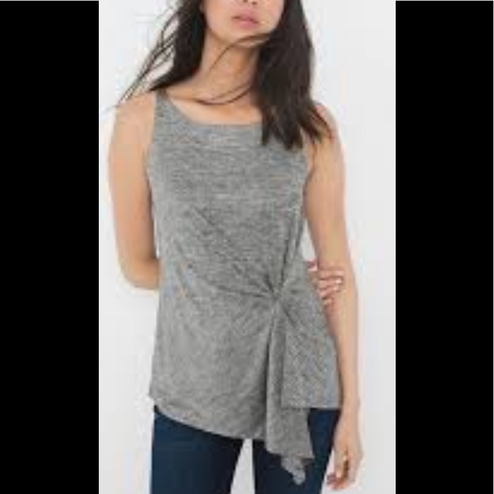 White House black market sleeveless pleat waist tunic. NWT. Retail‎ 78